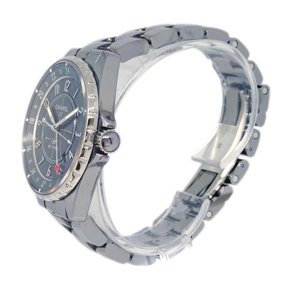 Chanel J12 GMT Ref.H3099 41mm Self-winding Watch Ceramic Titanium 115551 - Picture 3 of 8